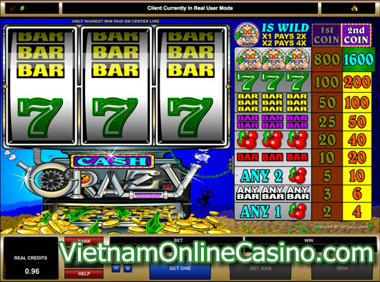 Cash Crazy Slot