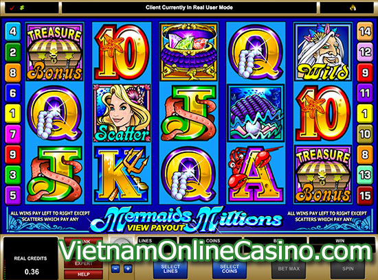 Mermaids Millions Slot