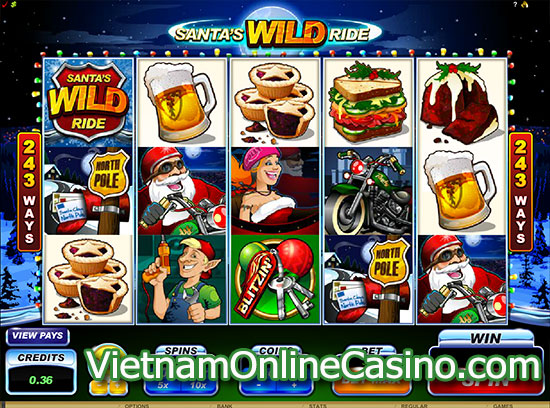 Santa's Wild Ride Slot