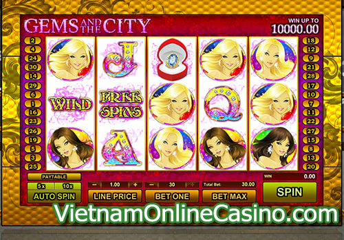 Gems and the City Slot