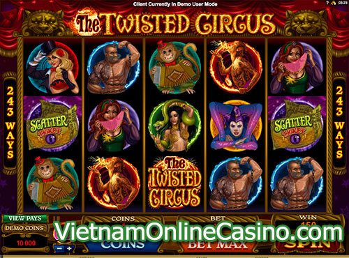 The Twisted Circus Slot